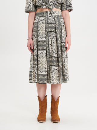 Gonna a Ruota stampa Bandana