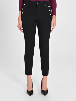 Pantaloni Skinny Neri