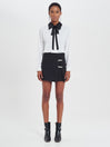 Skort Nera Glam Bows
