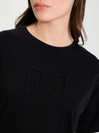 T-shirt con Logo RR 100% Cotone