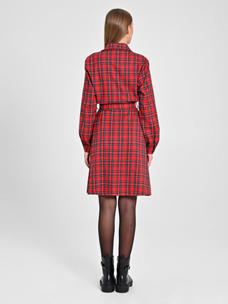 Chemisier in Tartan