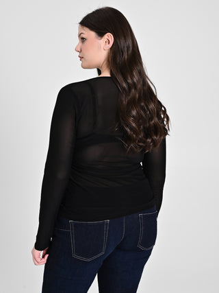 T-Shirt Tulle e Strass