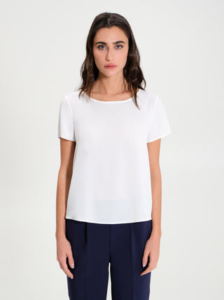 Blusa a Scatoletta in Raso