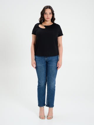 Blusa Curvy Cut Out Gioiello