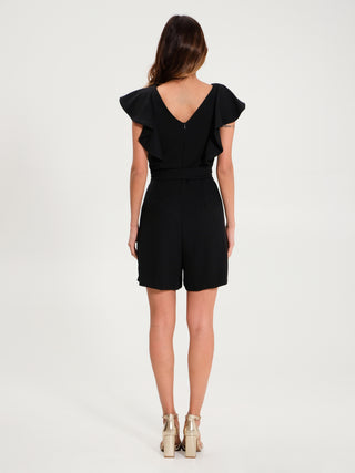 Tutina con Volant in Cadi Nero