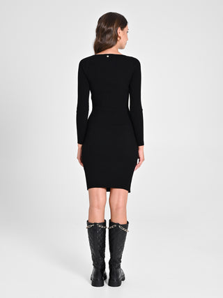 Tubino Nero in Maglia