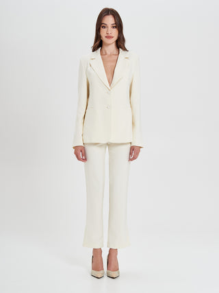 Giacca Bianca in Cadi Operato