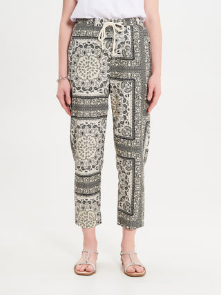 Pantaloni stampa Bandana