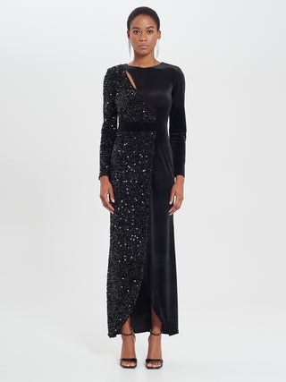 AbitoNero Velluto & Paillettes