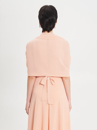 Stola con Anello in Georgette