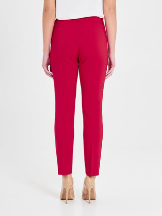 Pantaloni Skinny Tessuto Tecnico Rossi