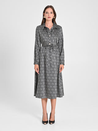 Chemisier Monogram Black & White