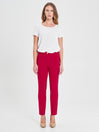 Pantaloni Skinny Tessuto Tecnico Rossi