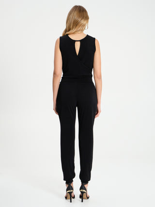 Tuta Scollo Drappeggiato