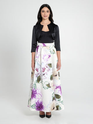 Coprispalle in Satin Nero