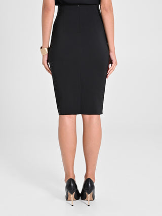 Gonna Nera con Fibbia