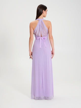 Abito in Tulle con Cintura Gioiello