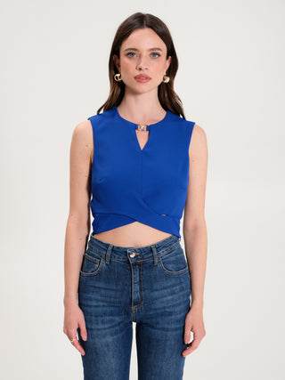 Top con Fibbia Catena