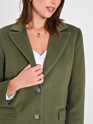 Cappotto Medio Verde Militare