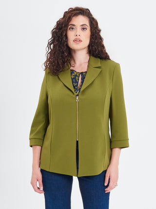 Giacca Curvy Verde Muschio