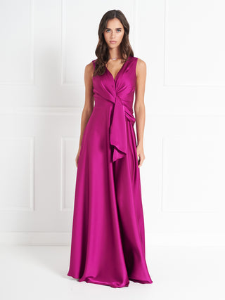 Abito atelier Nodo Lampone