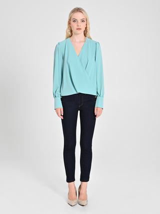 Blusa color Verde Menta