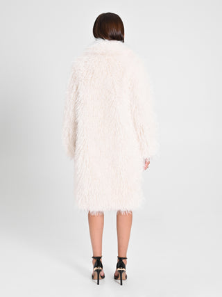 Cappotto effetto Mongolia