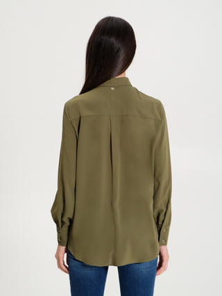 Camicia Scatoletta in Raso