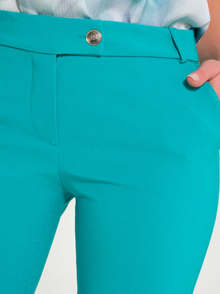 Pantaloni Skinny in Tessuto Tecnico
