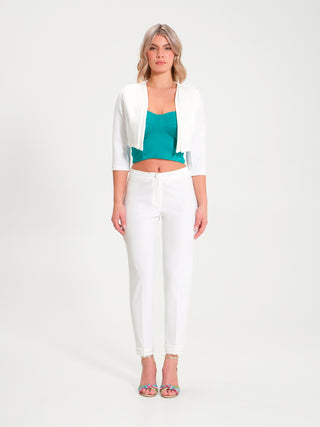 Coprispalle in Scuba Crèpe