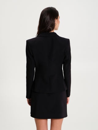 Giacca con Bottone Decoro