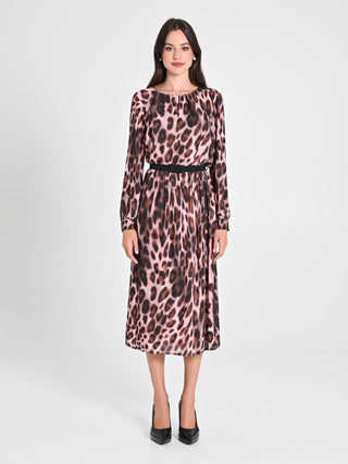 Abito Pink Animalier