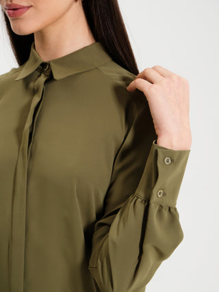 Camicia Scatoletta in Raso