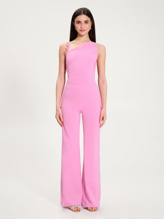 Tuta Monospalla con Catena Rosa