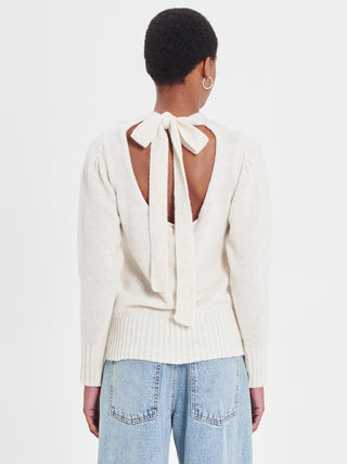 Maglione Fiocco Beige