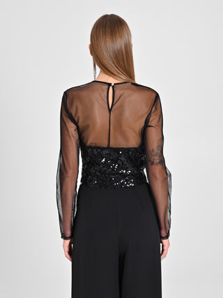 Top Bustier Paillettes