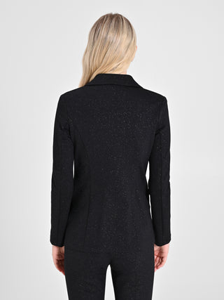 Giacca Glitter Nera