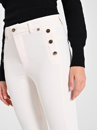 Pantaloni Skinny Bianchi