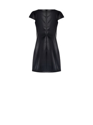 Abito Nero in Similpelle