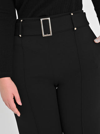 Pantaloni Curvy Neri