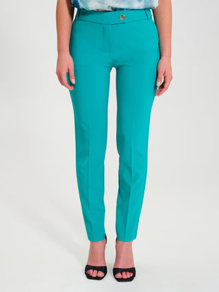 Pantaloni Skinny in Tessuto Tecnico