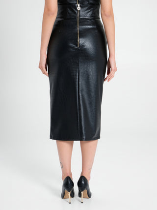 Gonna Longuette stampa Cocco