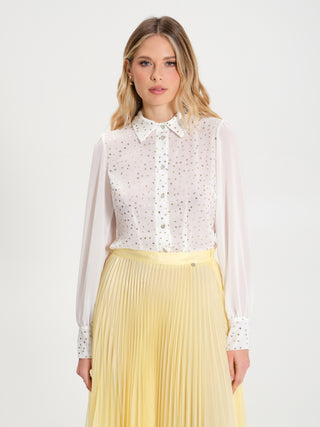 Camicia con Pois in Paillettes