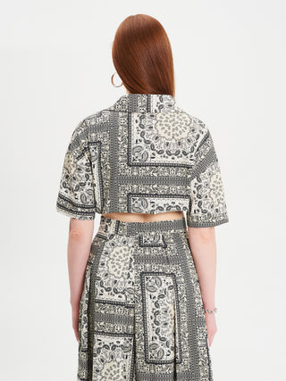 Camicia stampa Bandana