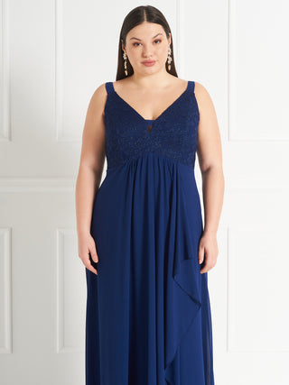 Abito Rinascimento Curvy atelier Pizzo Glitter