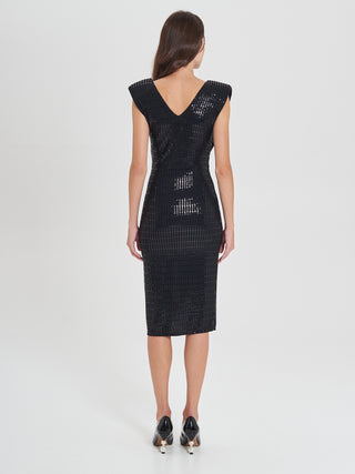 Abito Paillettes Nero