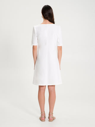 Abito a Trapezio con Tasche