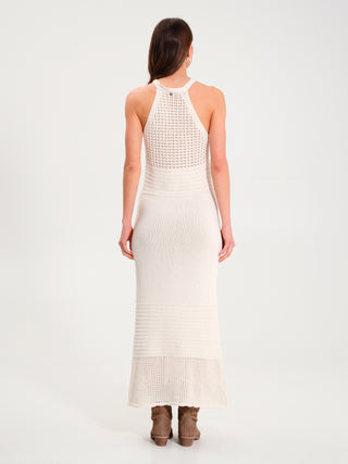 Abito Crochet Bianco