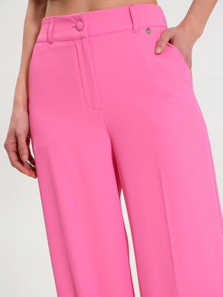 Pantaloni Fluidi a Palazzo Fuxia