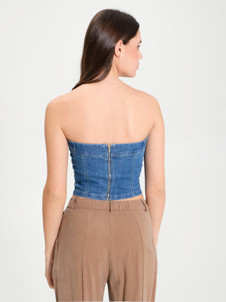 Corpetto in Denim